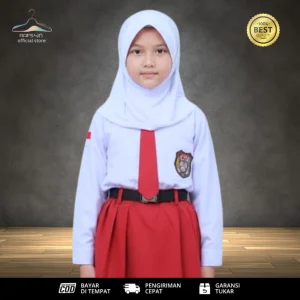 Seragam Kemeja Putih SD Lengan Panjang