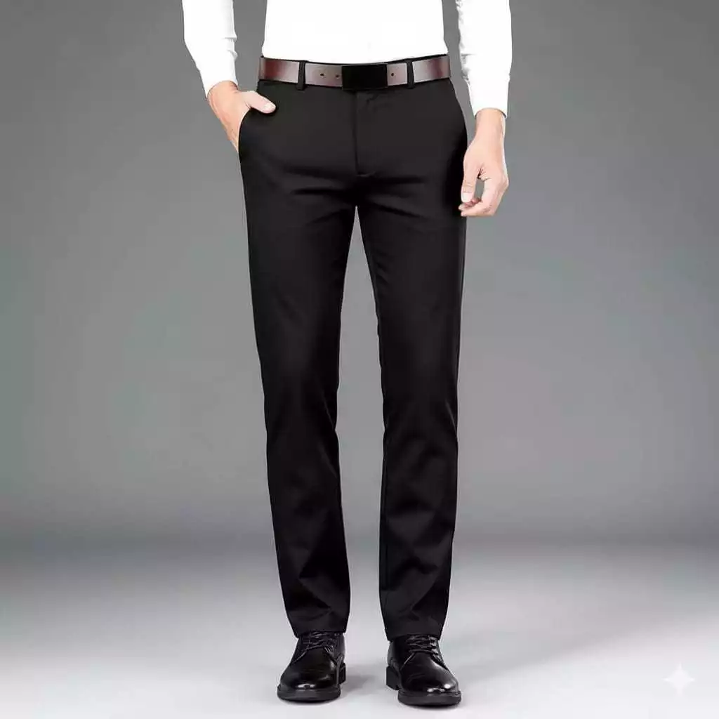 Celana Kantor Formal Pria Slimfit Black