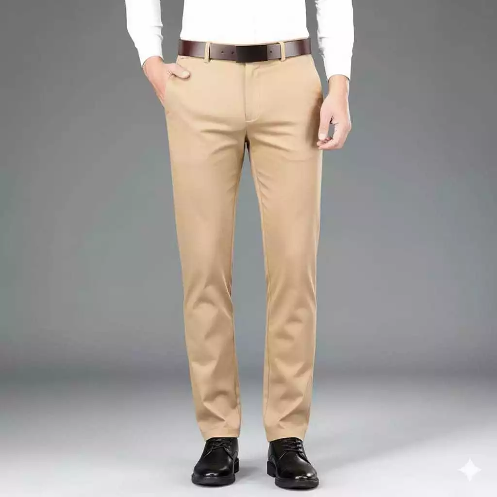 Celana Kantor Formal Pria Slimfit Mocca