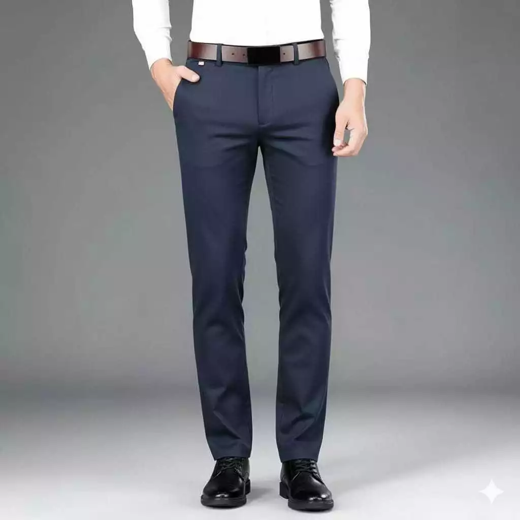 Celana Kantor Formal Pria Slimfit Navy